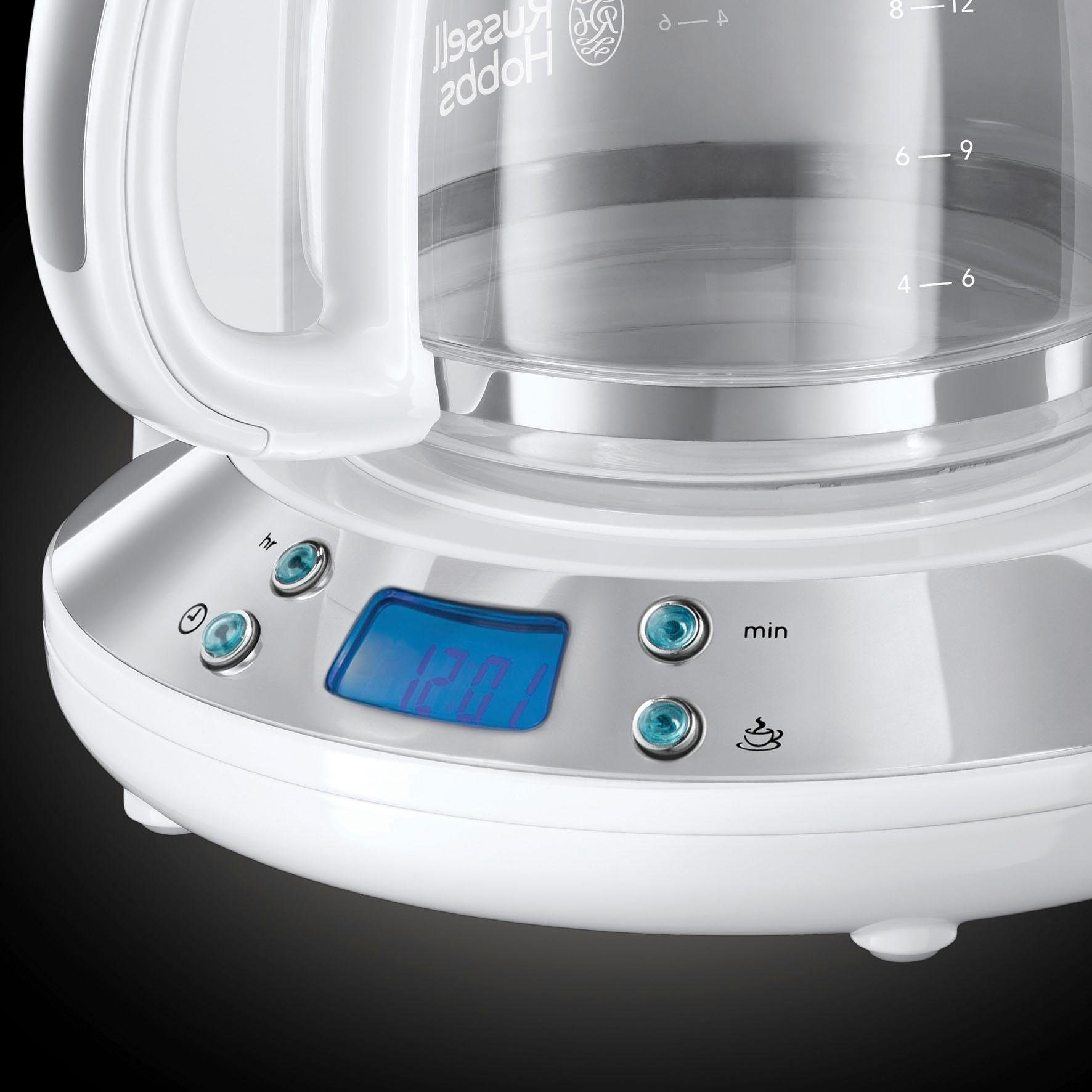 RUSSELL HOBBS Filterkaffeemaschine Inspire 24390-56, 1,25l Kaffeekanne, 1x4, 1100 Watt