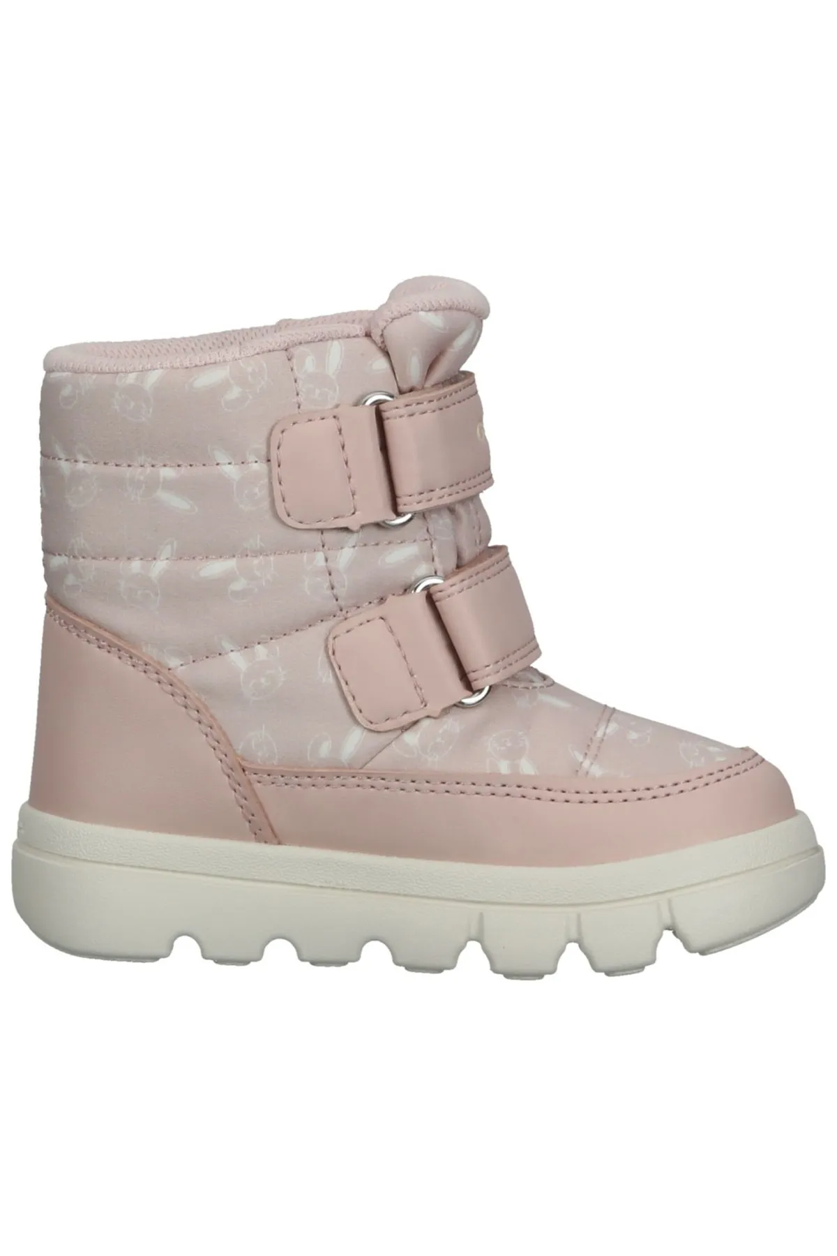 Geox  Stiefelette - Rosa - Flacher Absatz