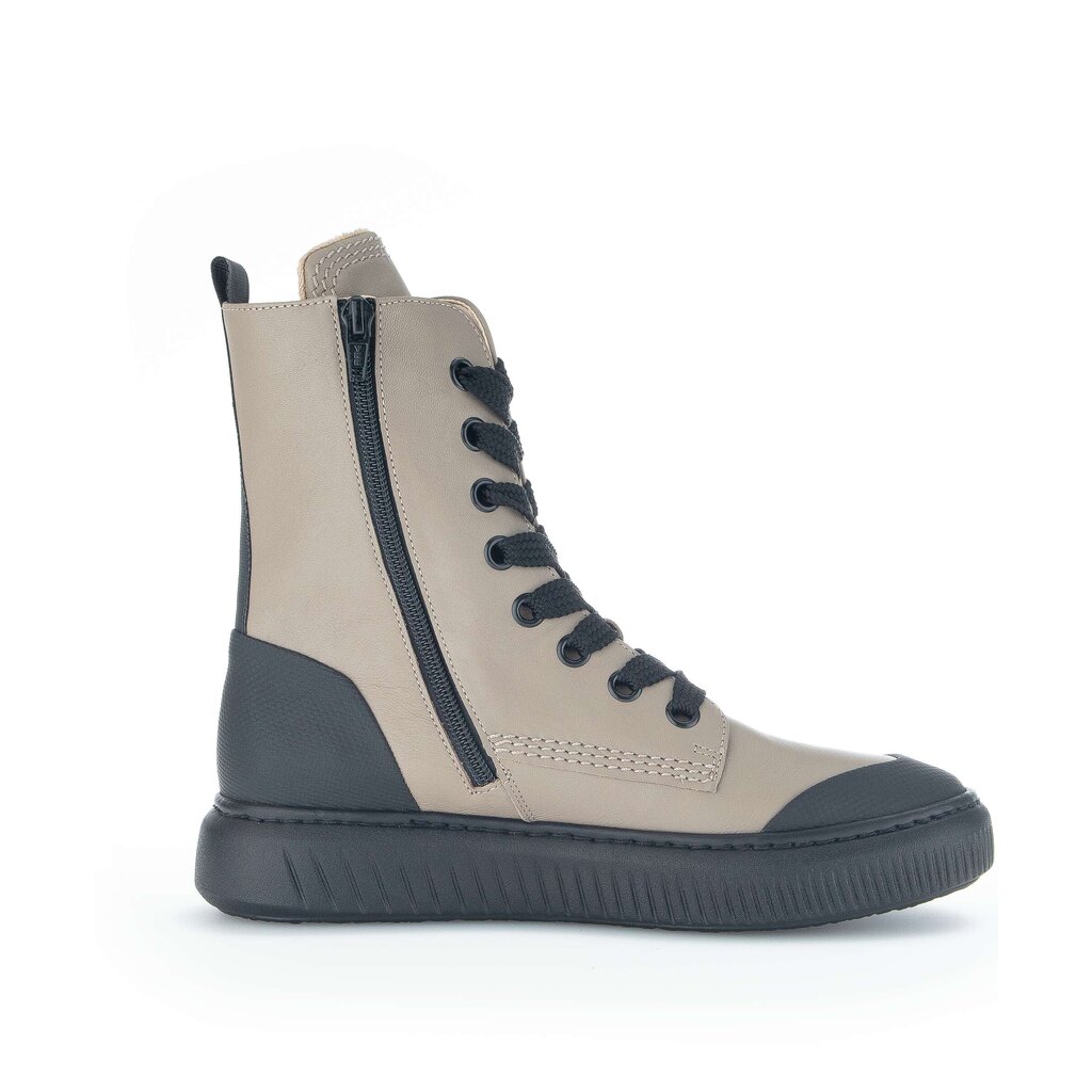 Gabor comfort Schnürstiefelette beige