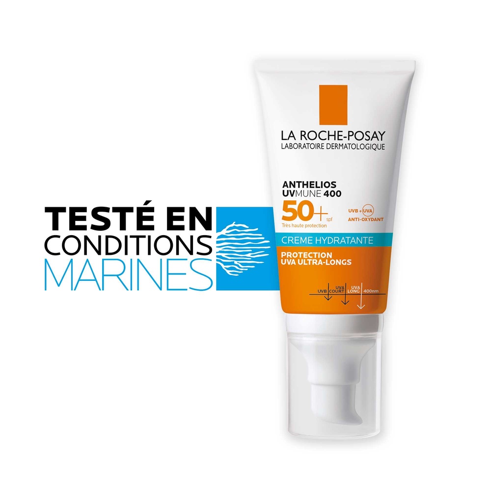 La Roche-Posay Anthelios Crème solaire hydratante avec parfum Très haute protection SPF 50+