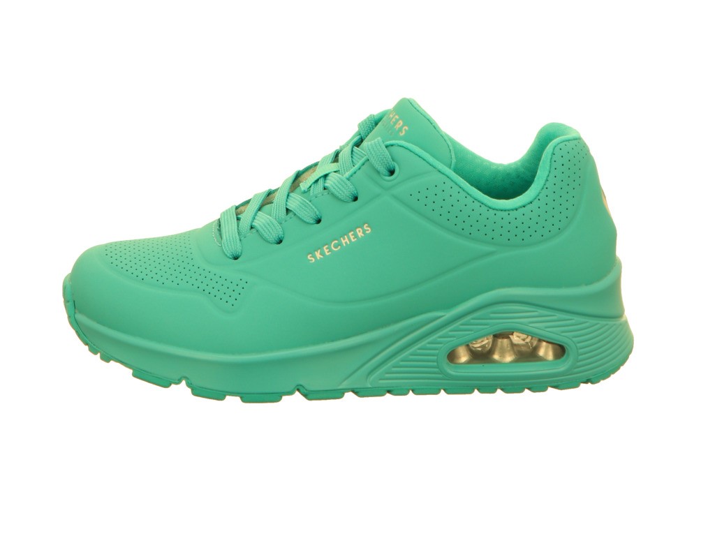 SKECHERS Freizeit Schnürer grün