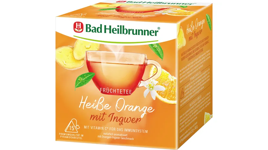 Bad Heilbrunner Heiße Orange mit Ingwer 37.5 g
