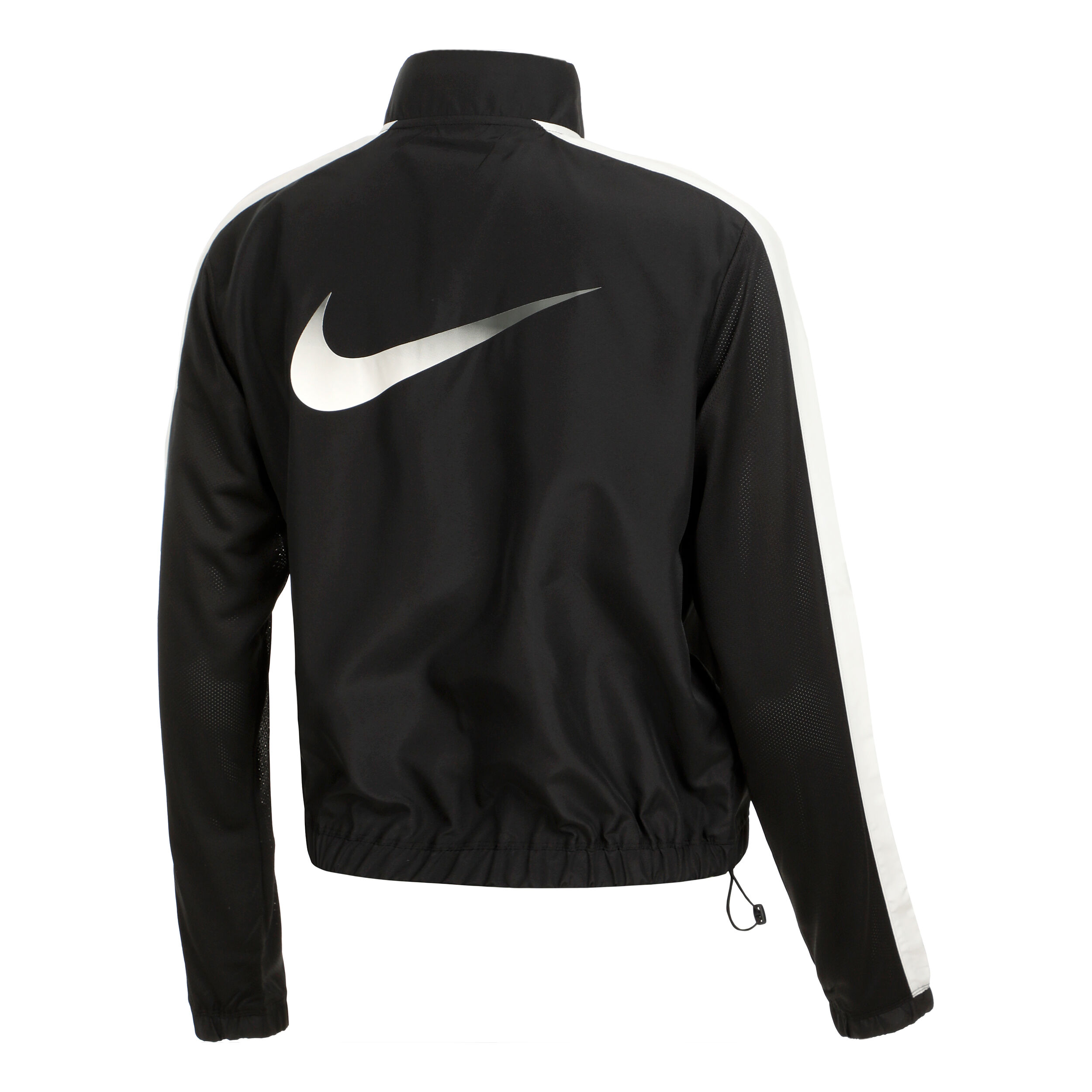 Swoosh Run Laufjacke Damen - Schwarz, Grau