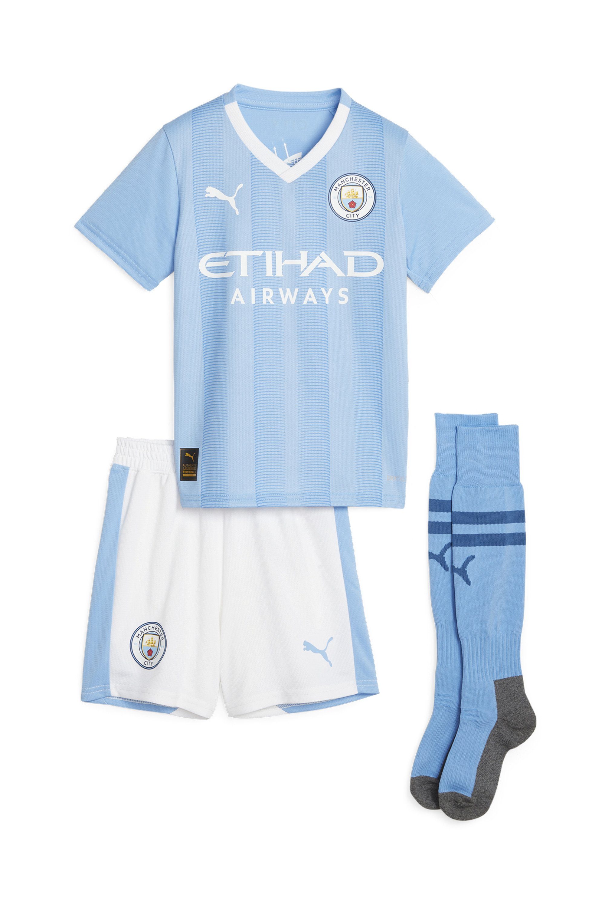 PUMA Trainingsanzug Manchester City F.C. Home Mini Kit Kinder Unisex