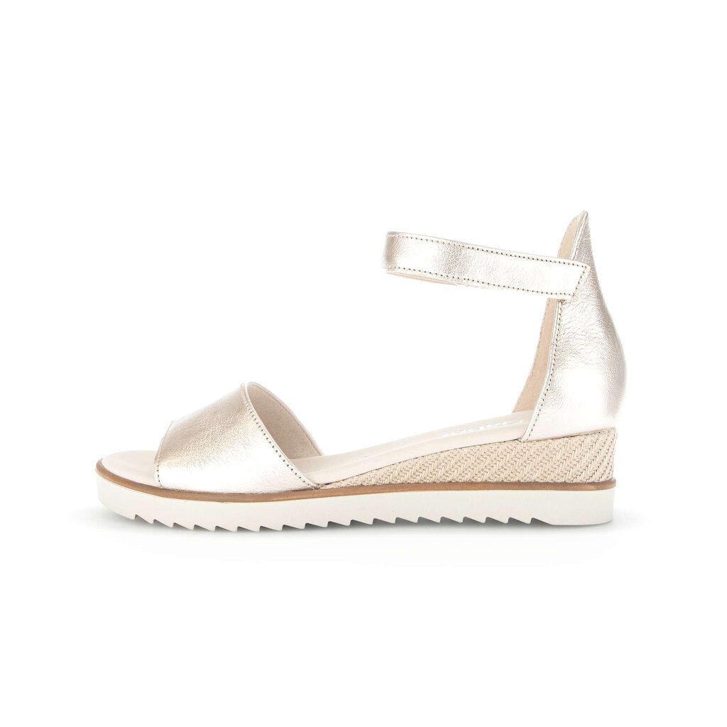 Gabor comfort Keilsandalette gold