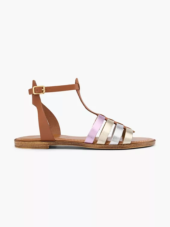 5th Avenue Leder Sandale
