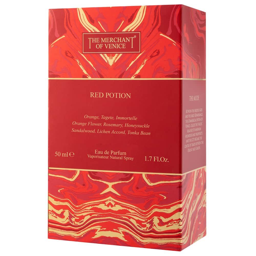 THE MERCHANT OF VENICE Murano Collection Red Potion Eau de Parfum Nat. Spray