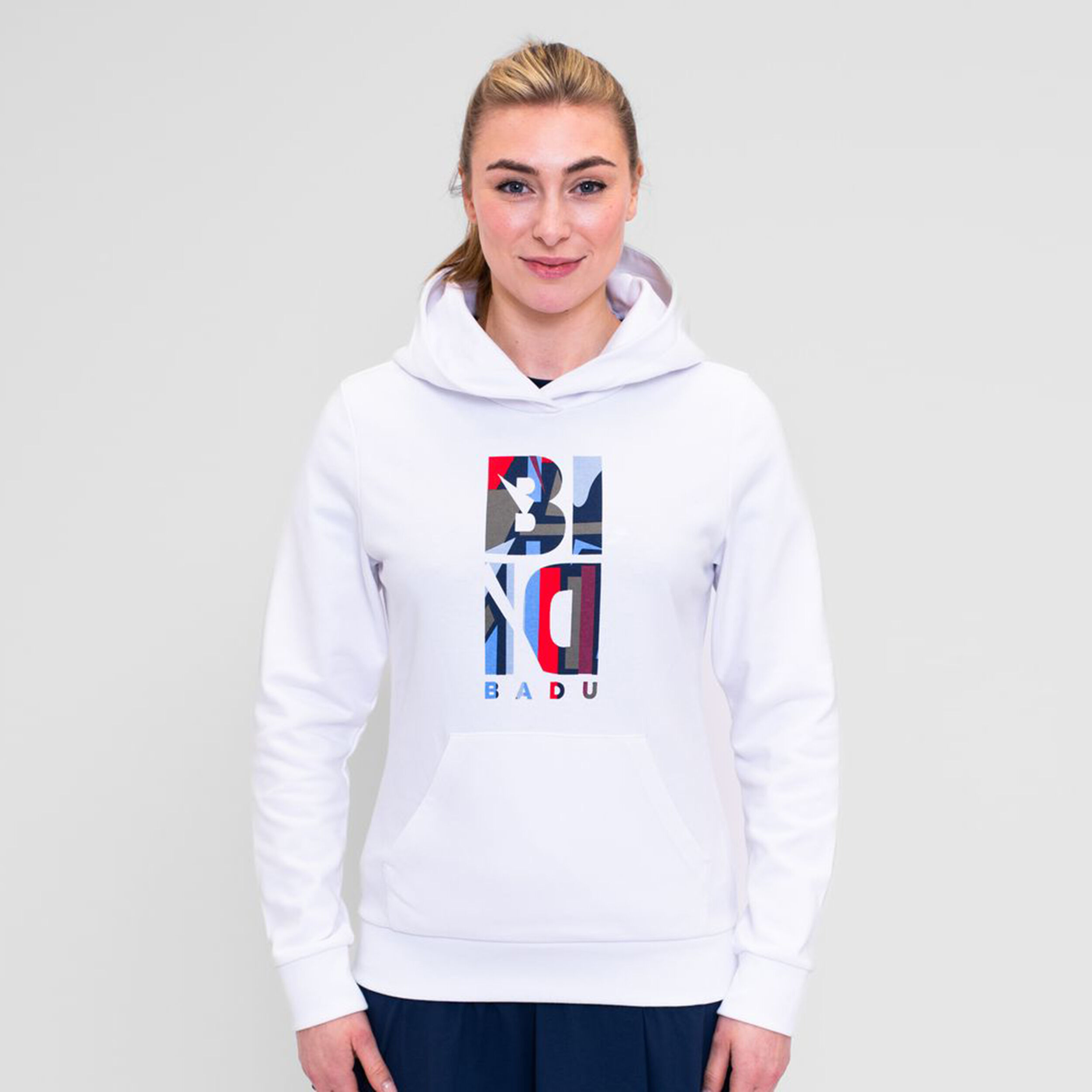 New York 2024 Chill Hoody Damen - Weiß