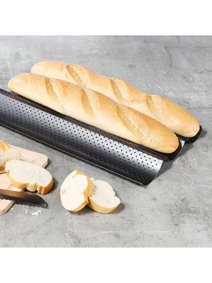 Chefware Baguetteform in Schwarz - (L)38 x (B)24 cm günstig kaufen onesize