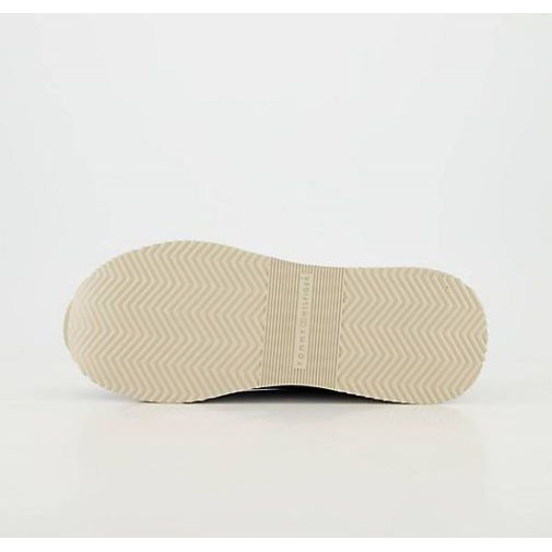 TOMMY HILFIGER Damen Sneaker CORP WEBBING RUNNER GOLD