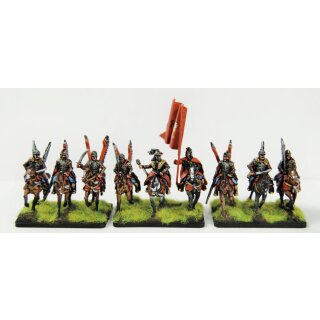 Winged hussars without lances