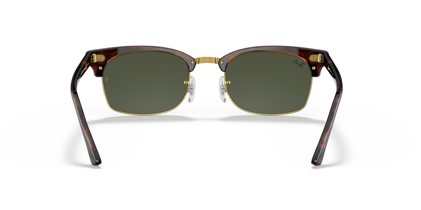 CLUBMASTER SQUARE LEGEND GOLD - Verde lucios, culoare carapace de broască țestoasă