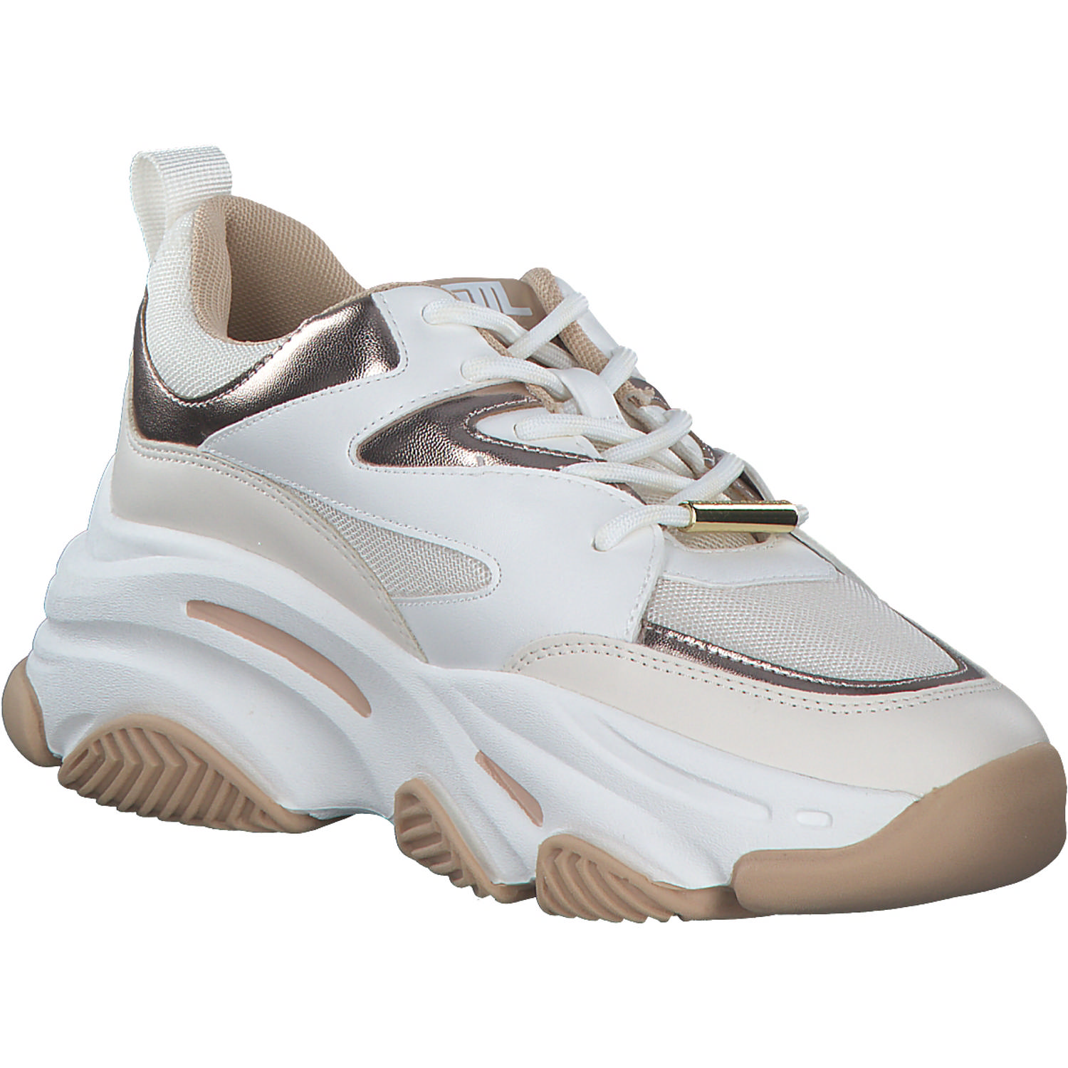 Steve Madden Progressive SM19000096, Schnürschuhe, Damen, Weiß
