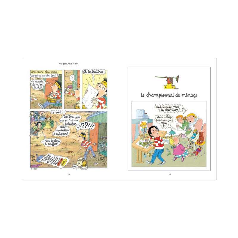 Livre Tous potes, tous au top ! - BD Kids