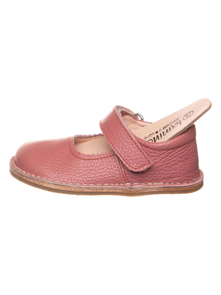 lamino Leder-Spangenballerinas in Rosa günstig kaufen