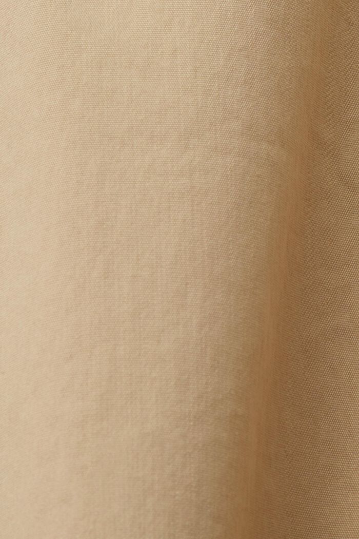 Pull-on-Shorts aus Baumwoll-Popelin