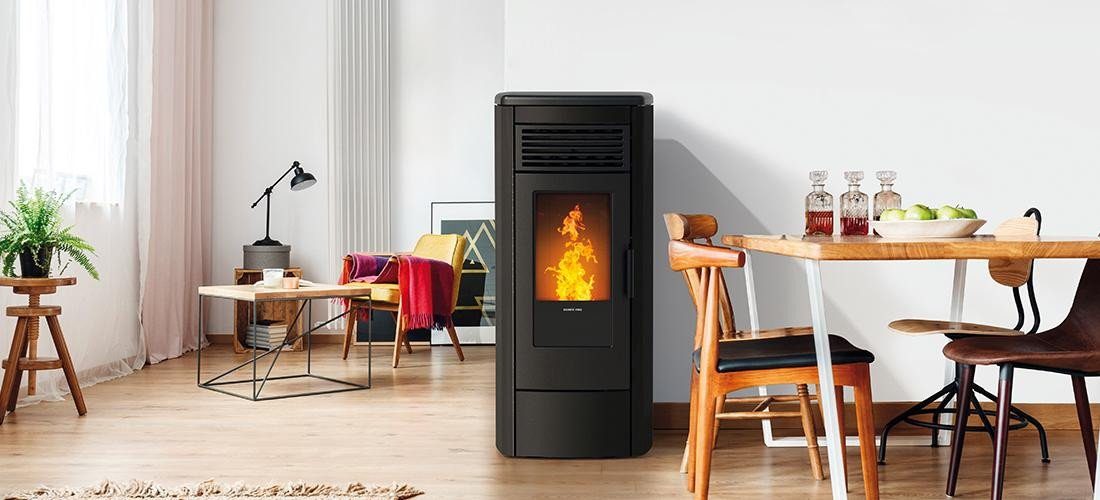 Nordic Fire Pelletofen Victor HRV wassergeführter Pelletofen, 15,00 kW, wassergeführter Pelletofen