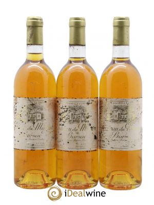 Barsac Château du Mayne 1990 - Lot de 3 Bouteilles