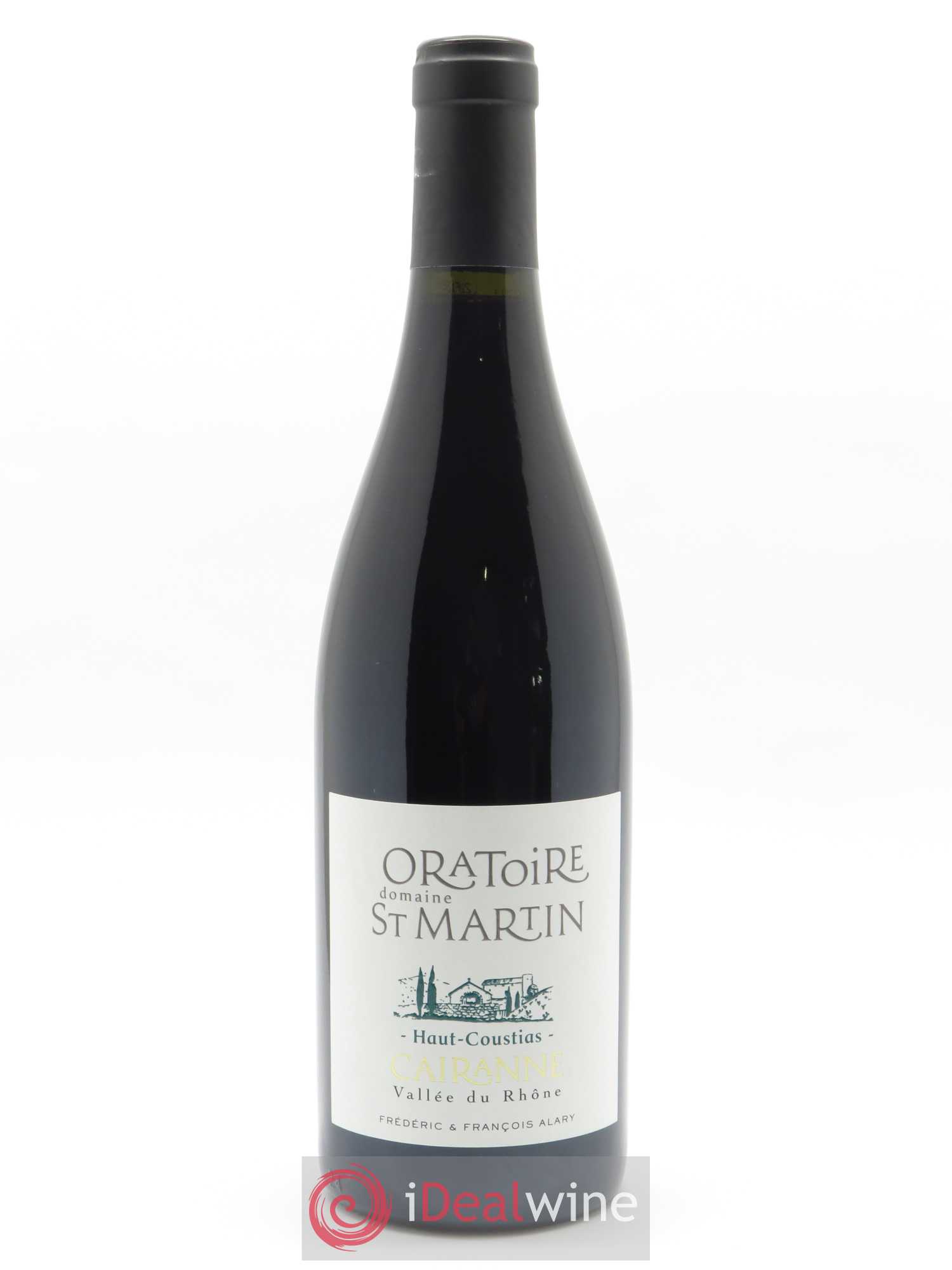Cairanne Haut-Coustias Oratoire Saint-Martin - Frédéric et François Alary  2019 - Lot de 1 Bouteille
