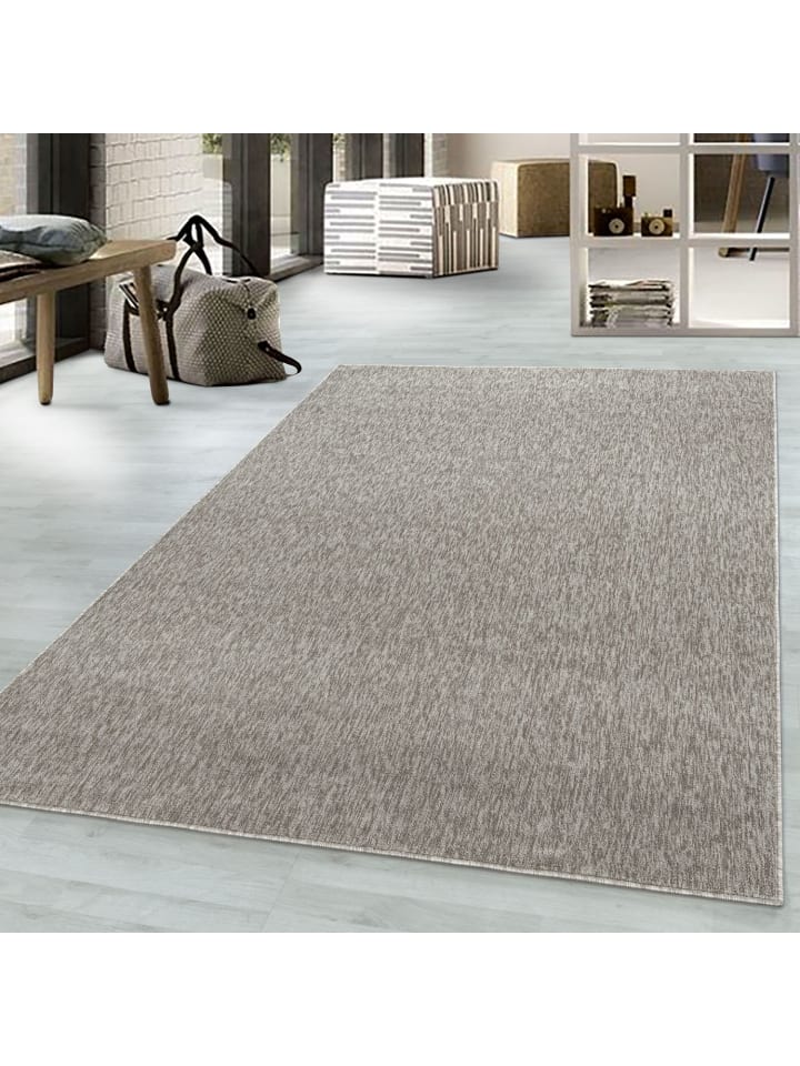 Teppich Boss Kurzflor Teppich Neva Beige günstig kaufen