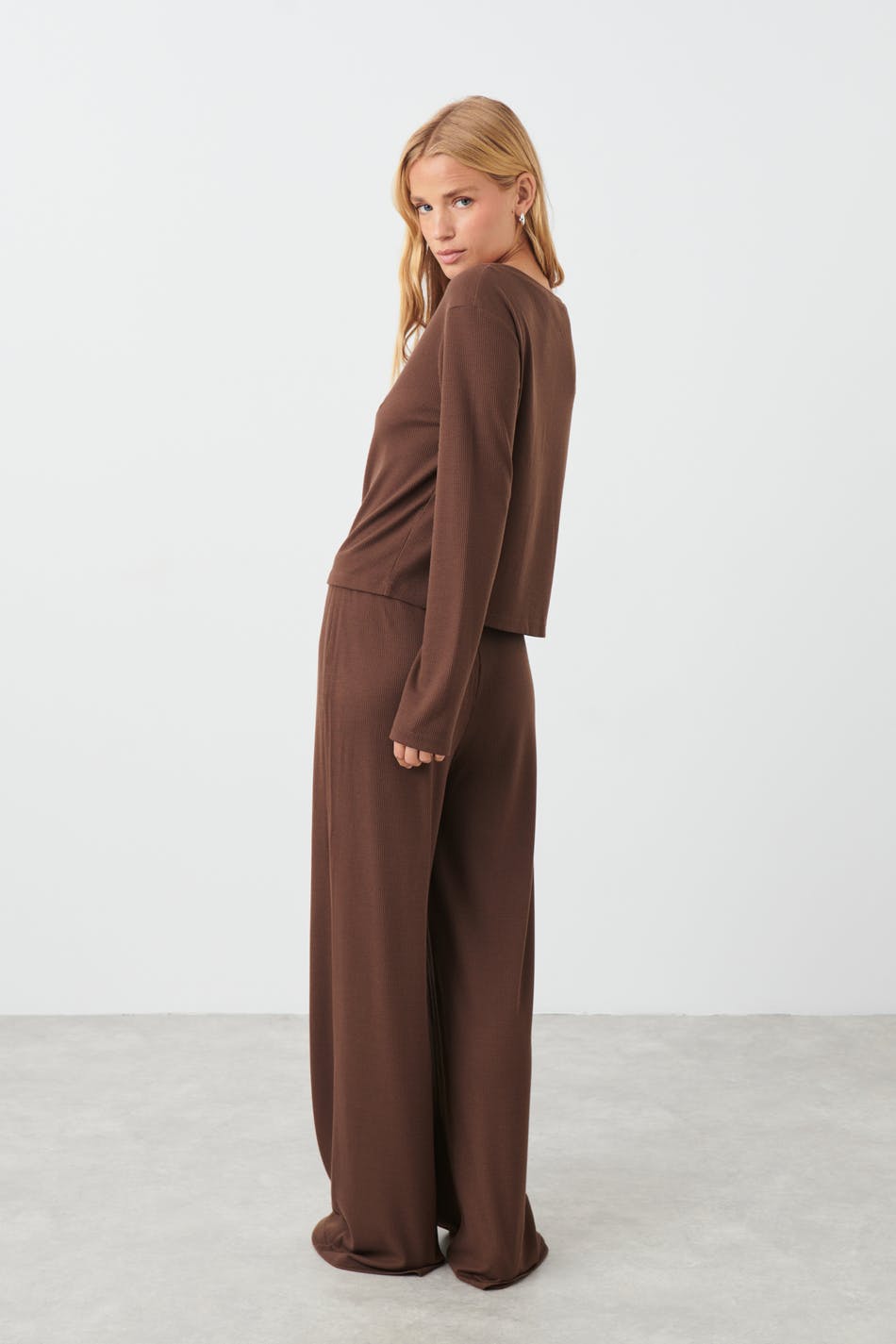 Waffle pyjamas trousers