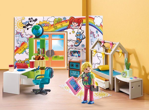 Playmobil® Konstruktions-Spielset Jugendzimmer (70988), City Life, (70 St), Made in Germany