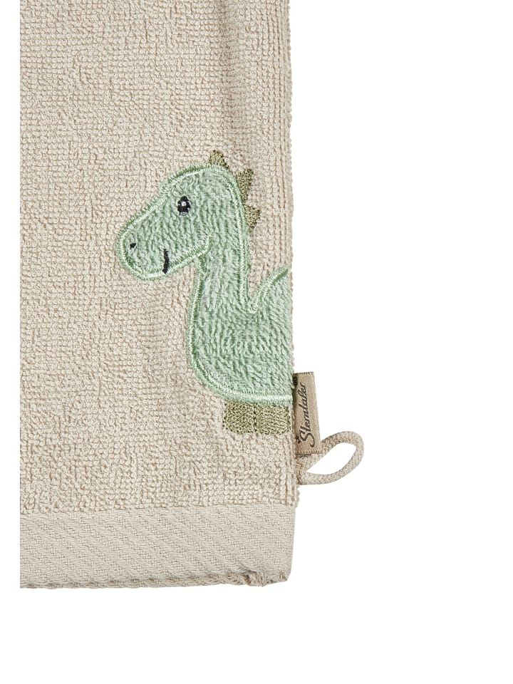 Sterntaler Waschhandschuhe 2er-Pack DINO Rexi in helles blau günstig kaufen onesize