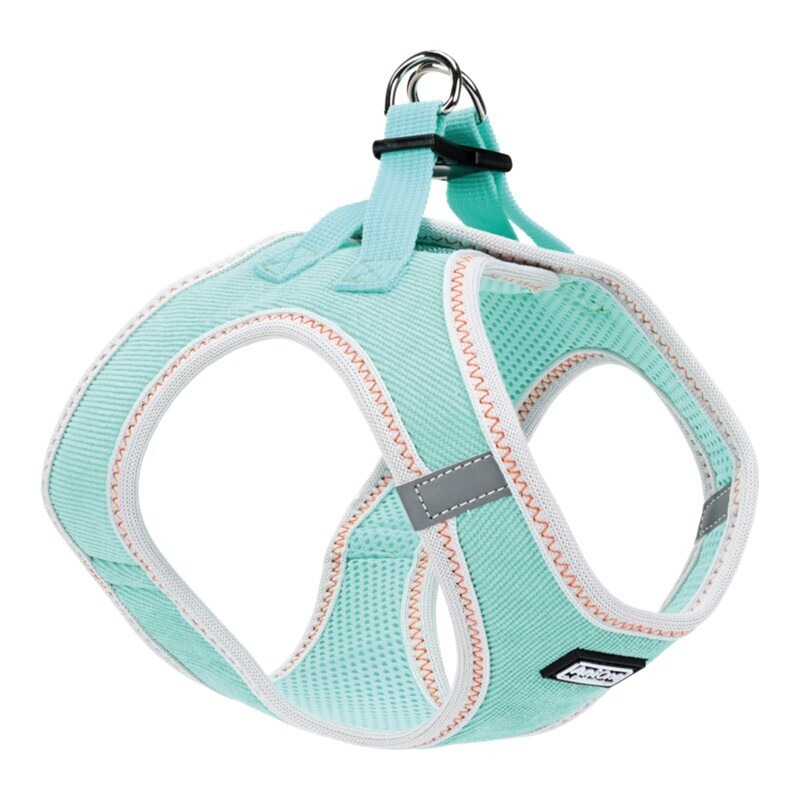 AniOne Hundegeschirre AniOne Soft-Weste Pepe&Kitty türkis XS