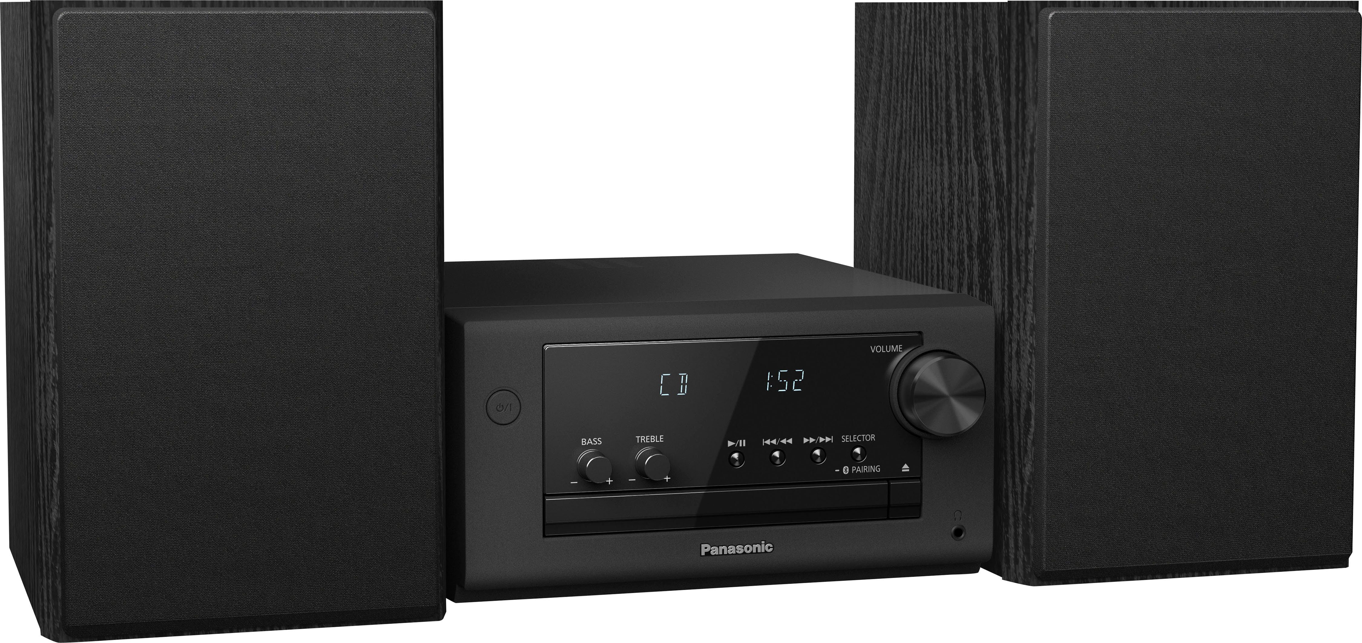 Panasonic SC-PM704 Radio (Digitalradio (DAB), UKW mit RDS, 80 W, HiFi Micro System mit 40W, CD, Bluetooth, DAB)