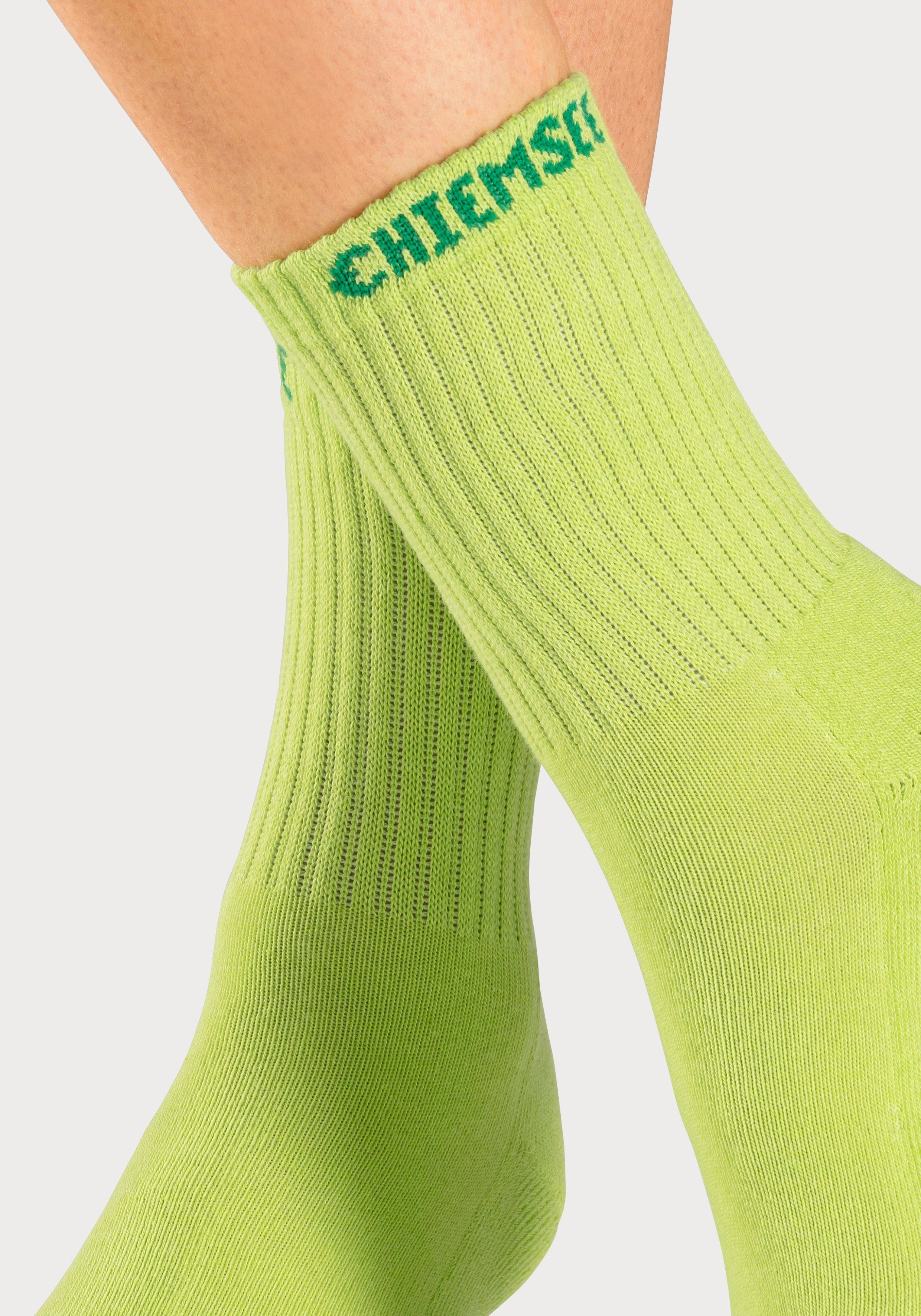 Chiemsee Tennissocken (Set, 6-Paar) mit eingestricktem Markennamen