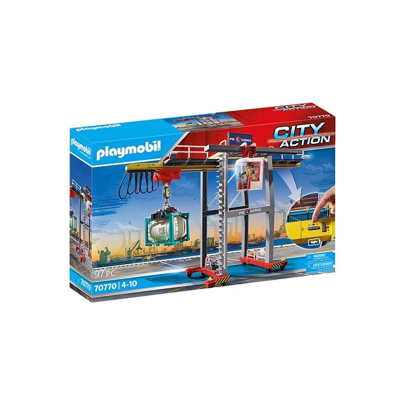 70770 Portique de chargement pour conteneur Playmobil City Action