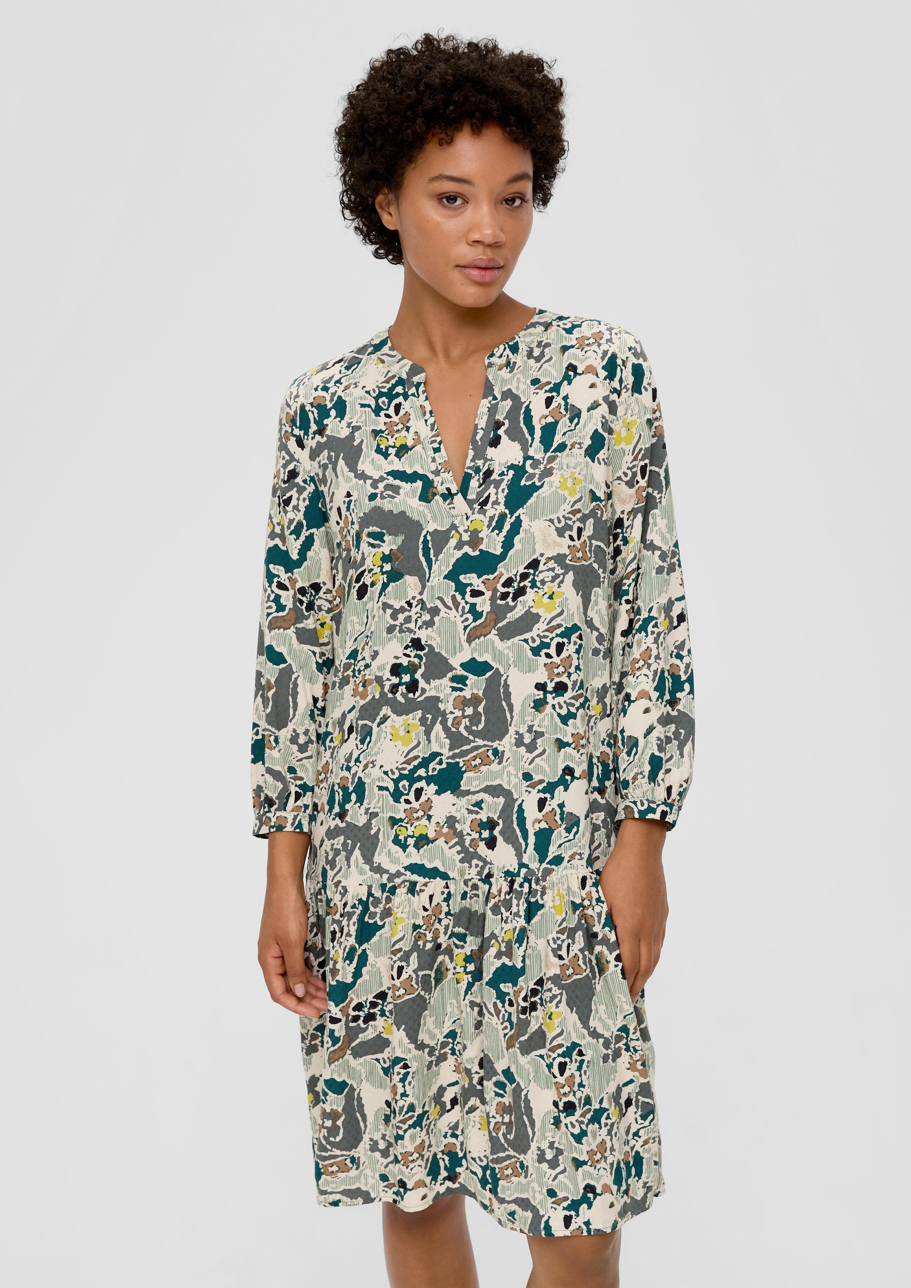 Kleid aus Viskosemix  2135616-67A0