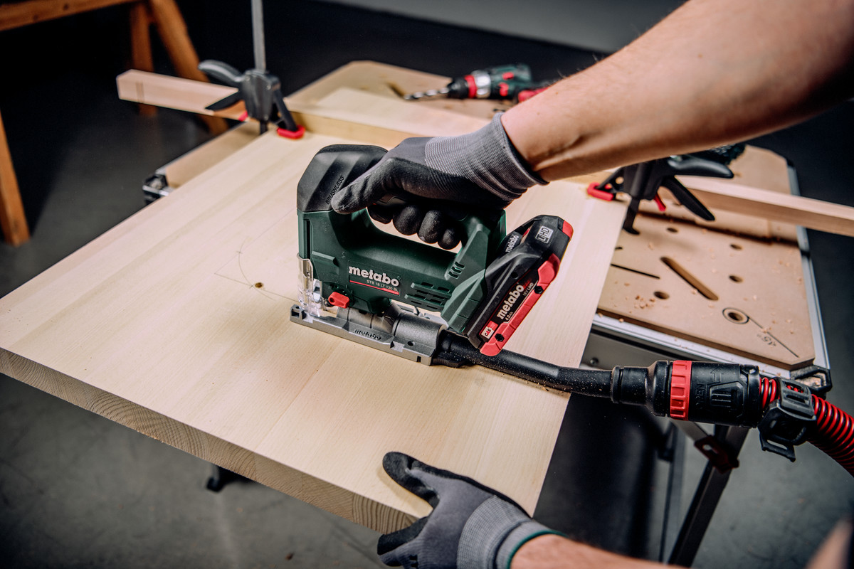 Metabo 601055850 STB 18 LT 130 BL Batteridrevet stikksag 18V ekskl. batterier og lader