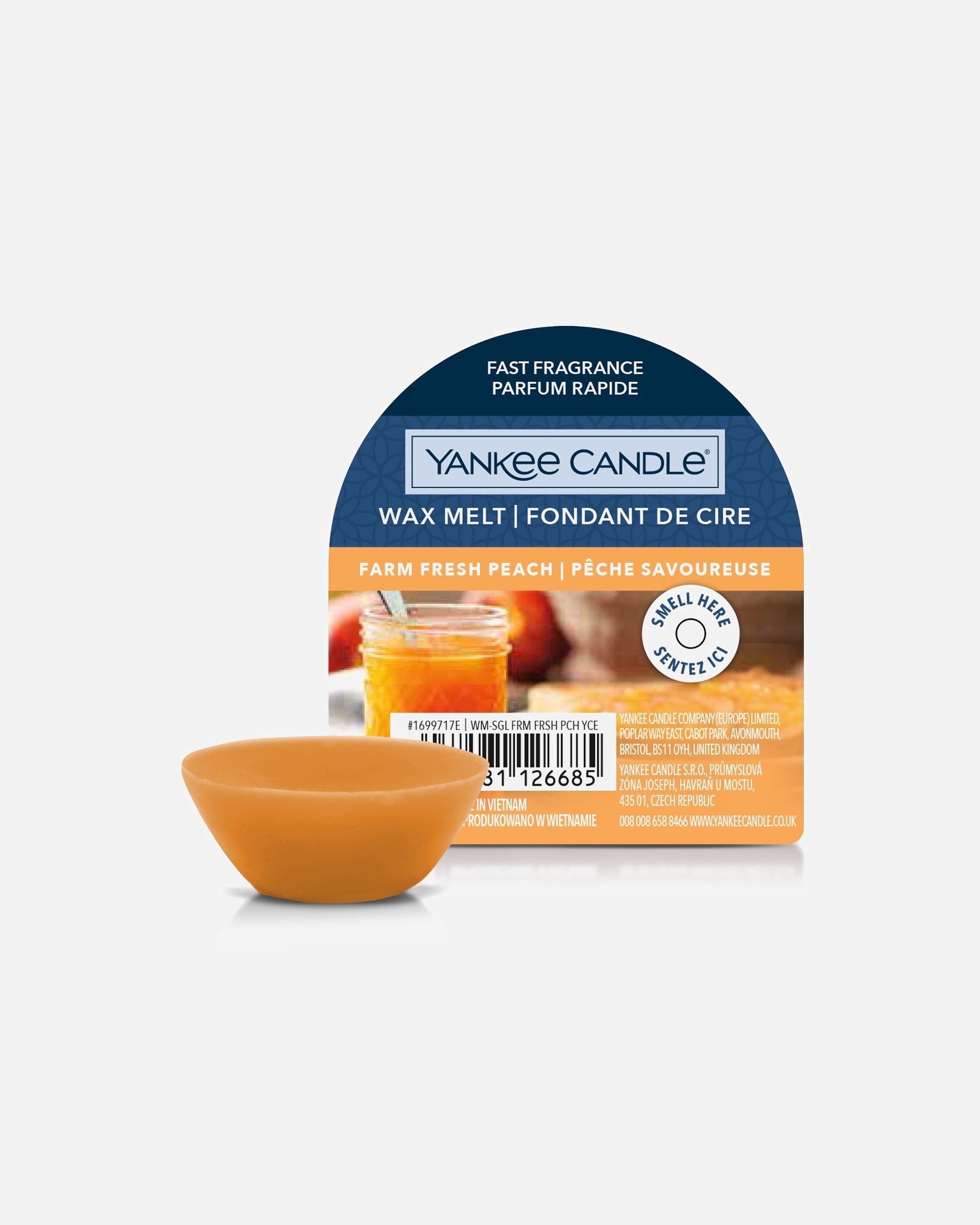 YANKEE CANDLE persikų fondantai