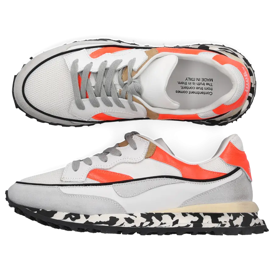Hidnander - Sneaker low THREEDOME Kalbsleder - grau