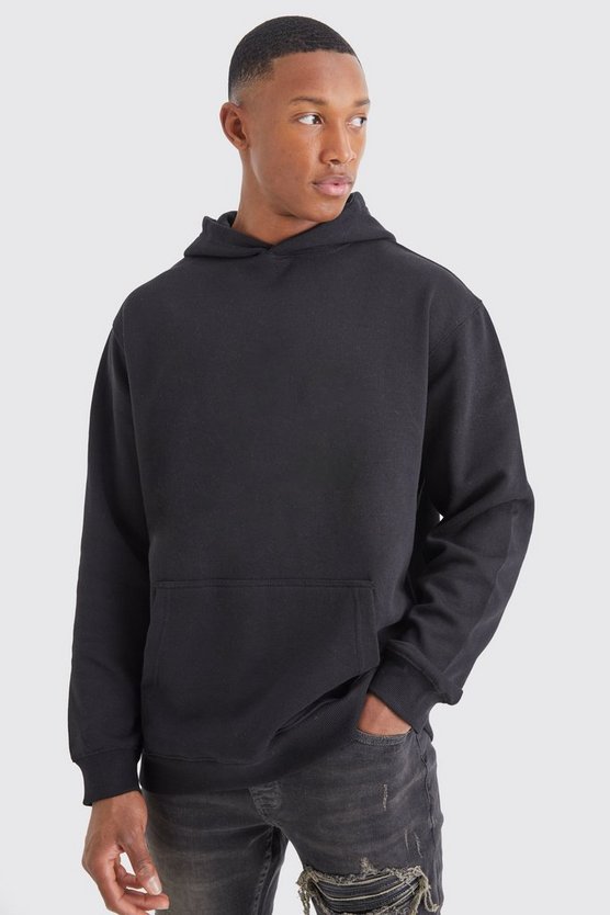 Oversize Hoodie mit Rosen-Print