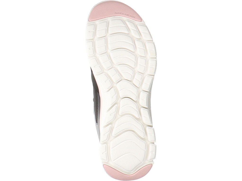 SKECHERS Freizeit Schnürer schwarz FLEX APPEAL 4.0 - ACTIVE FLOW