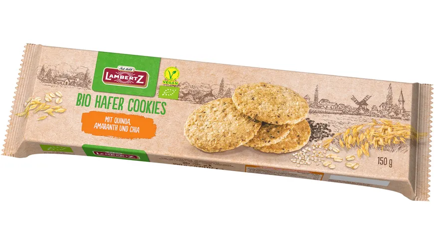 Henry Lambertz Bio Hafer Cookies unschokoliert 150 g