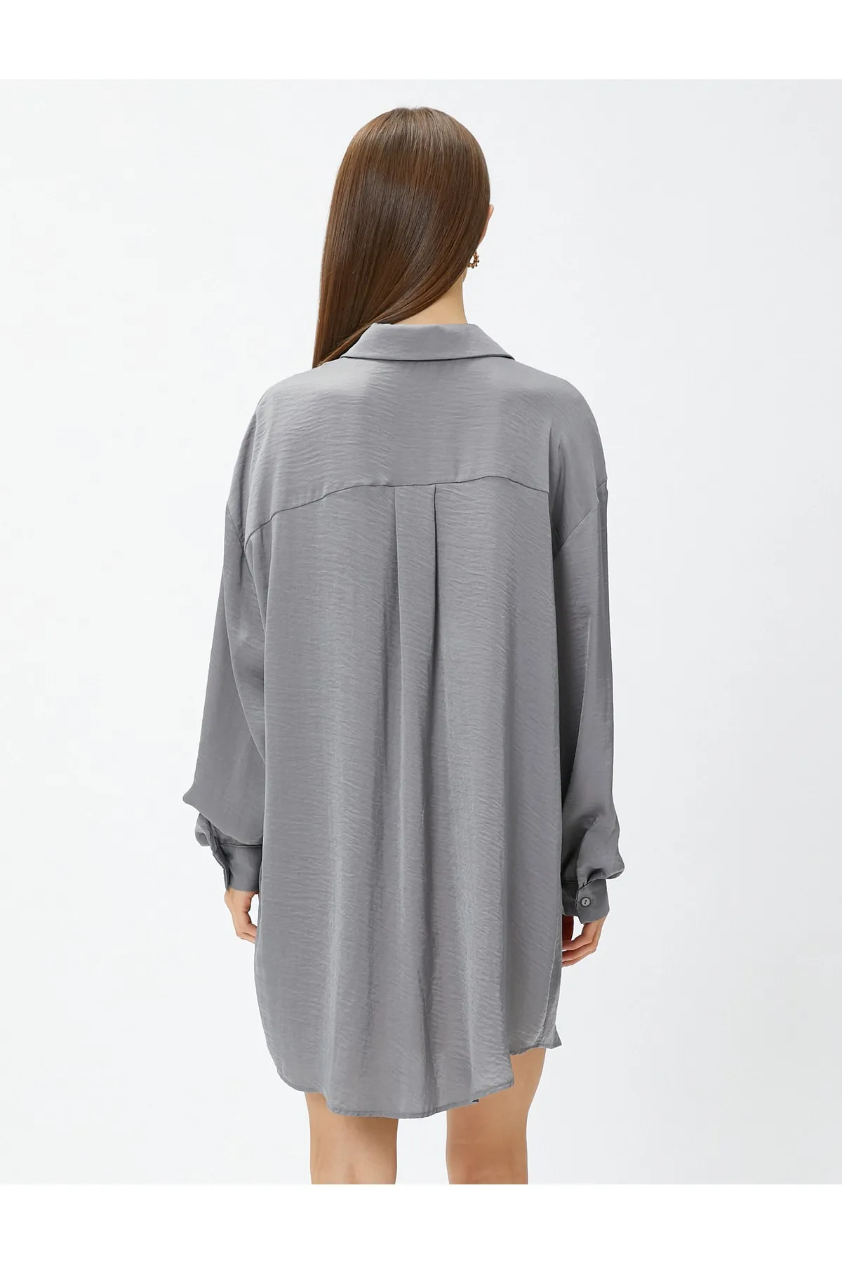 Koton  Hemdkleid Mini Langarm