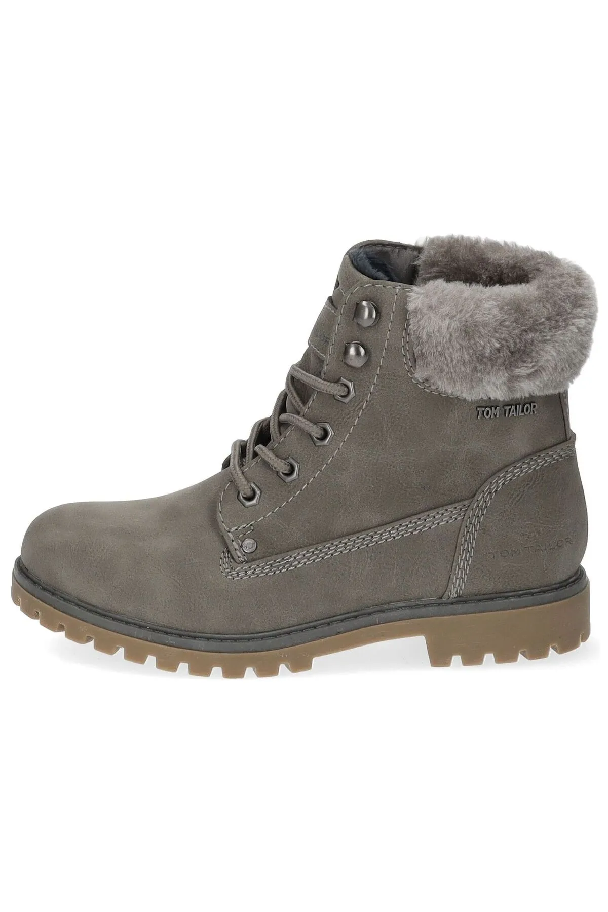 Tom Tailor  Stiefelette - Braun - Blockabsatz