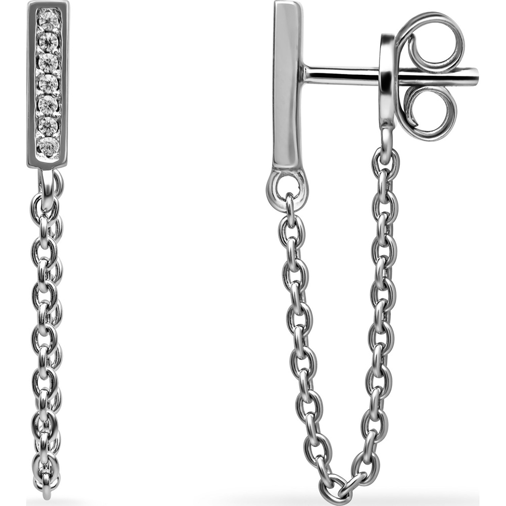 FAVS Boucles d'oreilles 925 Argent Boucles d'oreilles