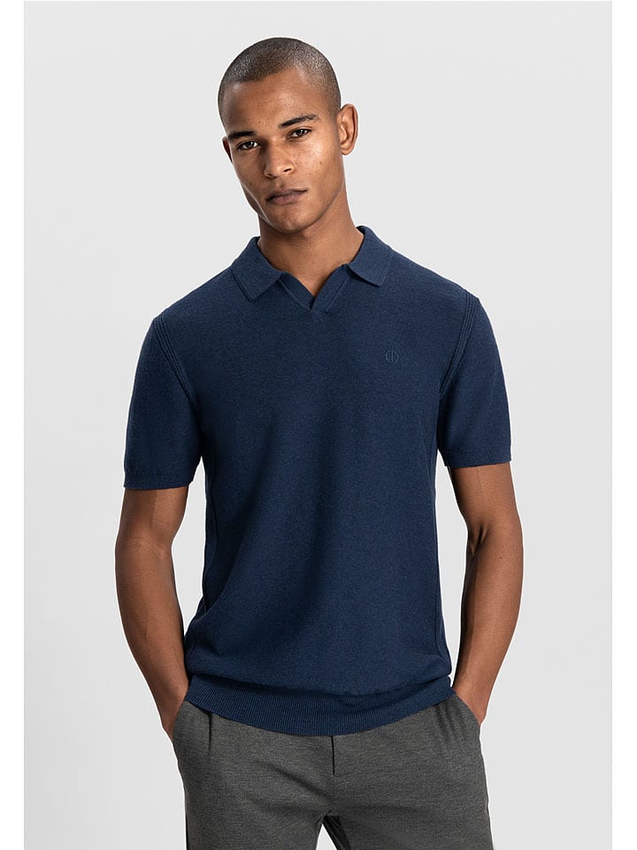 DSTREZZED Poloshirt in Dunkelblau günstig kaufen