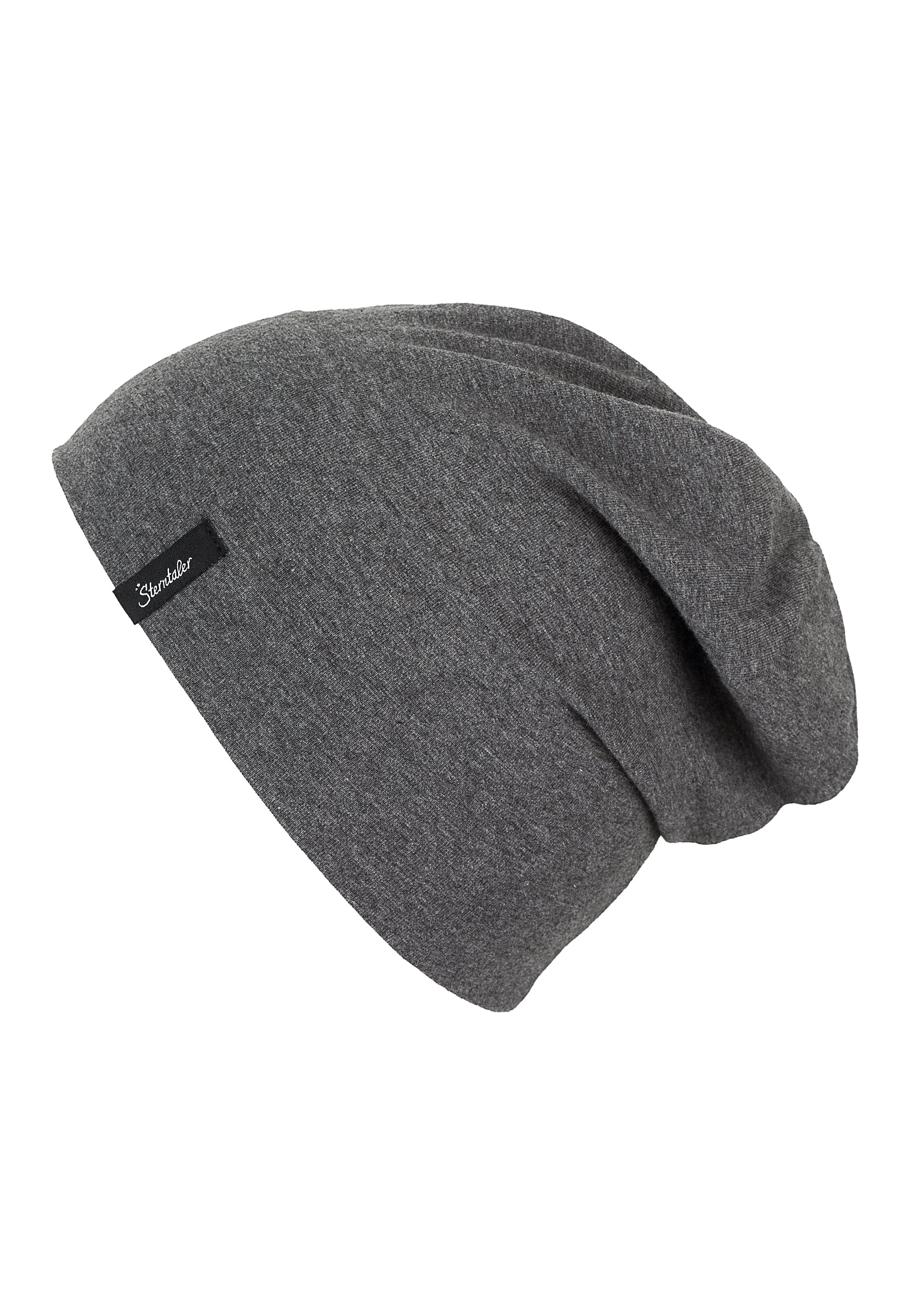 OCS Slouch-Beanie aus Singlejersey (Bio) Melange