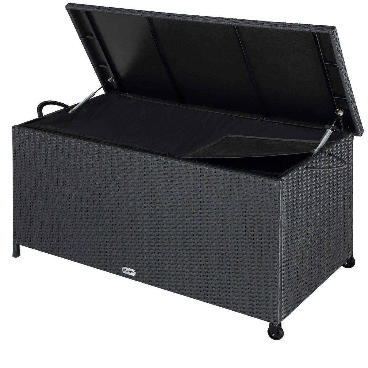 Casaria Auflagenbox, Aufbewahrungsbox UV beständig Wetterfest Garten