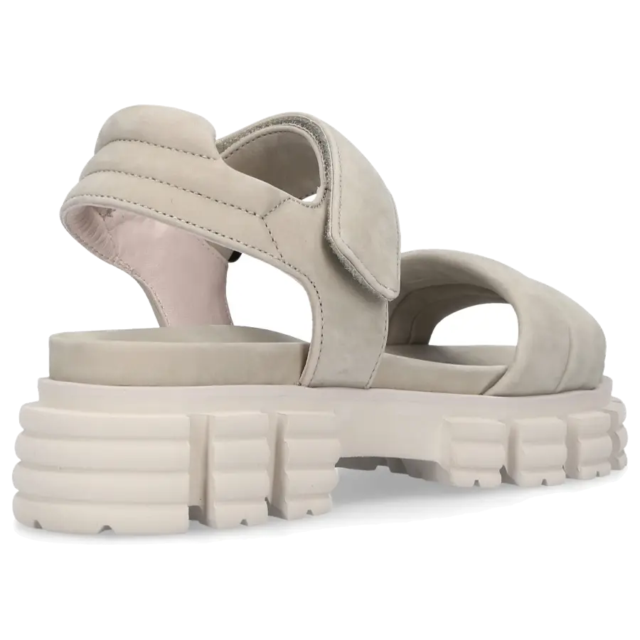 305 SOBE - Sandalen KRABI Nubukleder - grün