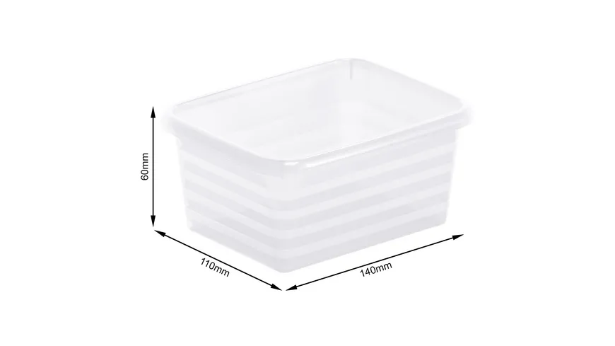 rotho Körbchen LINUS A7 transparent