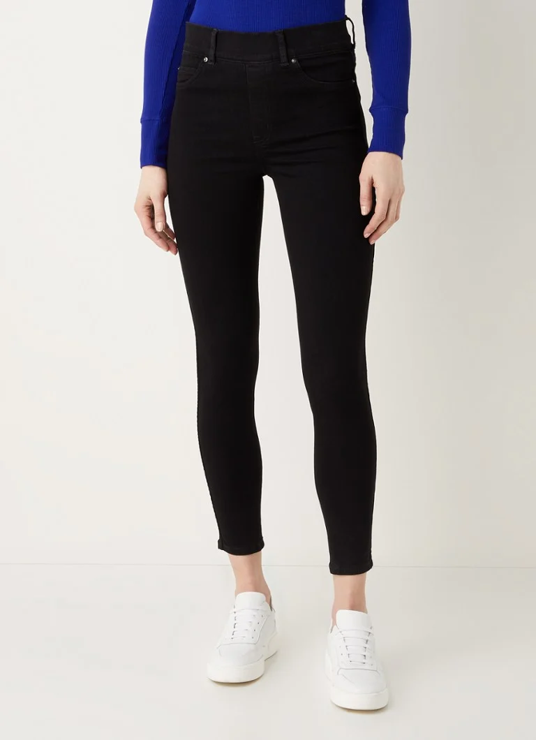 SPANX High waist skinny fit cropped denim leggings