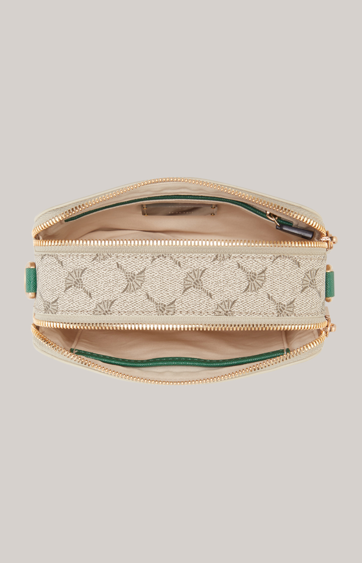 Schultertasche Mazzolino Diletta Susan in Beige/Grün