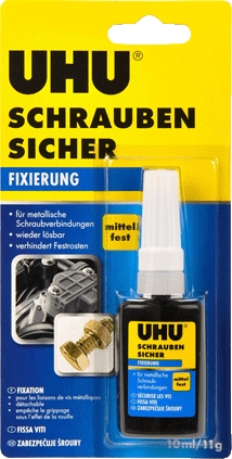 UHU Schraubensicherung, mittelfest 11g - ATU
