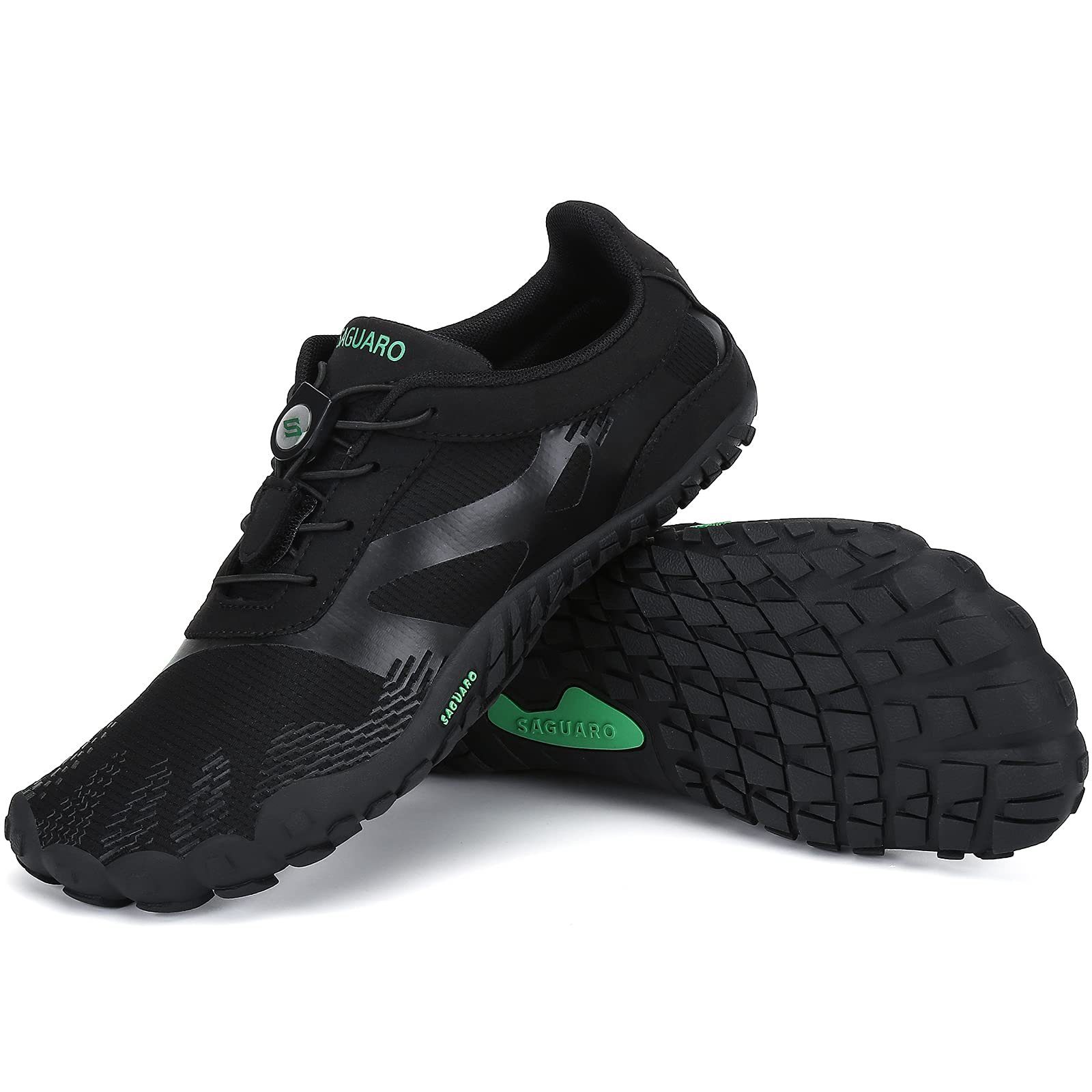 SAGUARO Barfußschuh (bequem, leicht, atmungsaktiv, rutschfest) Minimalschuhe Laufschuhe Sport-Schuhe Jogging Sneaker Trail-Running